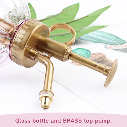 Plant Mister, Pumpkin Shaped Lightweight Spray Bottle 240ml Antique for Indoor Outdoor (Purple)