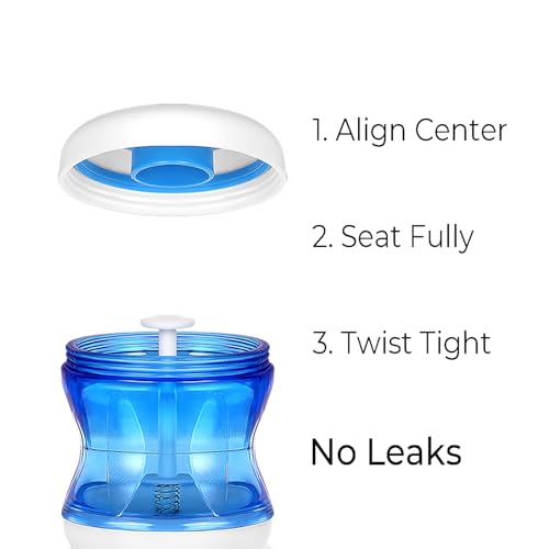Dish Brush with Soap Dispenser, Stiff Bristles Dish Scrubber for Pots, Pans & Sink Cleaning, 2 Pack - color: Blue 2 Pack