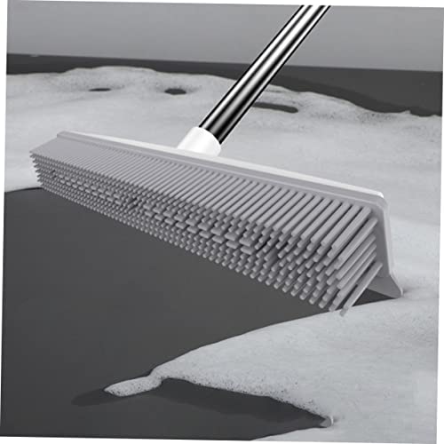 CHILDWEET Long Handle Floor Cleaning Brush Versatile Brush for Pet Fur and Carpet Cleaning Efficient Scrubbing Tool for Hardwood Floors and Carpets