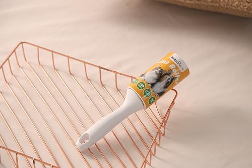 Extra Sticky Lint Roller for Pet Hairs 100 Sheets Lint Rollers with Reinforced 1 Handles and Tough Paper - size: 100Sheets
