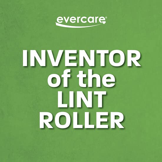 Evercare Pet Lint Roller Refill, Manual Operation, 60 Sheets per Roll, 6 Count Refill Pack for Pet Hair Removal, Green - size: Pack of 6 (360 Sheet Count)