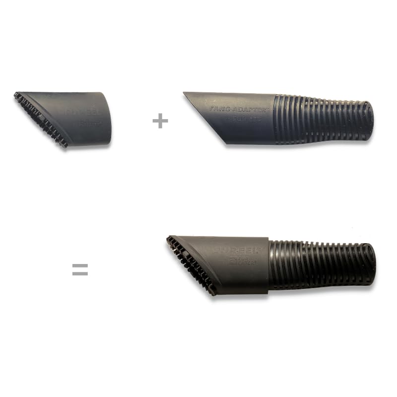 PRO 1.0 Replacement Brush Heads, 2 Rubber Refills | Pet Hair Remover Heads, Fits FUREATER & FUR-EEL Fang Handle, Washable - color: Refill x 2