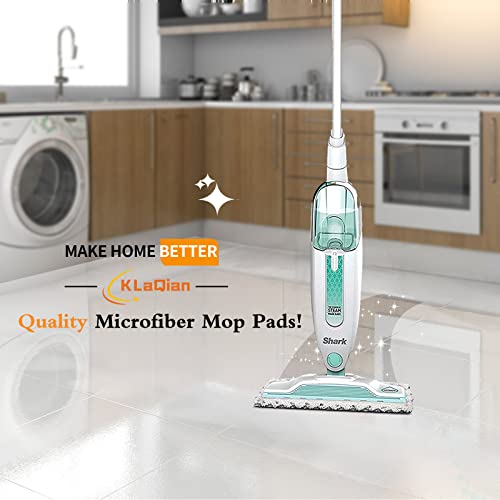 2 Pack Steam Mop Pads for Shark S1000 S1000A S1000C S1000WM S1001C Replacement Steamer Mop Pads ,Washable Microfiber Mop Pads for All Hard Floors