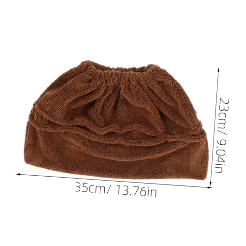 Hemoton 1pc Broom Cloth Cover Washable Sweeping Broom Cover for Household Cleaning Easy to Install Reusable Mop Cloth for Dust and Hair Removal Compatible with All Types