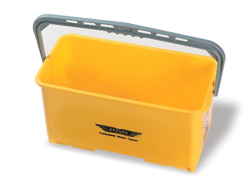Ettore 6-Gallon Super Bucket Complete, Yellow, 10.5" x 21.8" x 11.8" (85000CT)