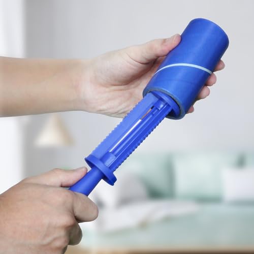 Lint Rollers for Pet Hair Extra Sticky, 1320 Sheets (12 Refills Mega Value Set), Portable Pet Lint Remover for Clothes, Furniture, Carpet, Dog & Cat Hair Removal - size: 12 Refills + 1320 Sheets