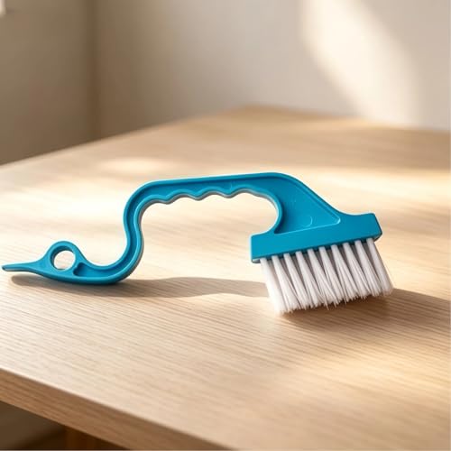 1Pc Handheld Groove Gap Cleaning Brush Window Track Kitchen Cleaning Tool