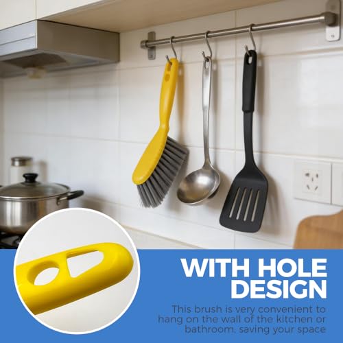 Household Kitchen Cleaning Brush | Comfort Grip Handle Durable Scrub Brush for Stain Removal 29-2 - color: Dust Sweeper