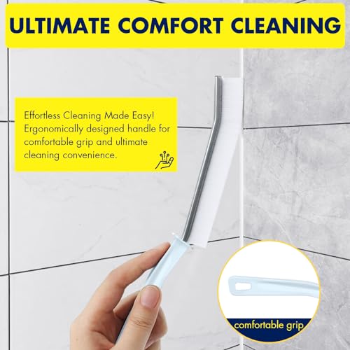 IBB 3Pcs Crevice Gaps Cleaning Brush, Hard Bristle Brush for Cleaning, Deep Cleaning Thin Brushes for Small Spaces, Bathroom Gap, Sink Crevice, Windows Groove, Tiles & Faucets