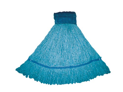 Royce Rolls Premium Blend Loop Mop Medium-Size General Maintenance & Health Care - Blue #3300 Series