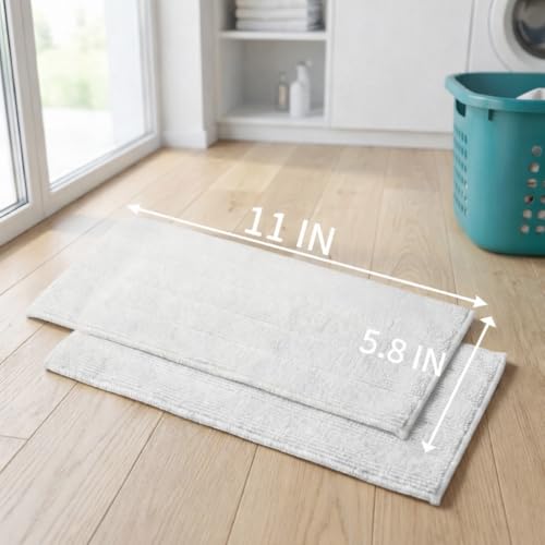 5 Pack Steam Mop Pads, Machine Washable & Reusable Steam Mop Replacement Pads, Powerful Stain Removal and High Absorbency Replacement Mop Pads, Suitable for Various Models Steam Mop