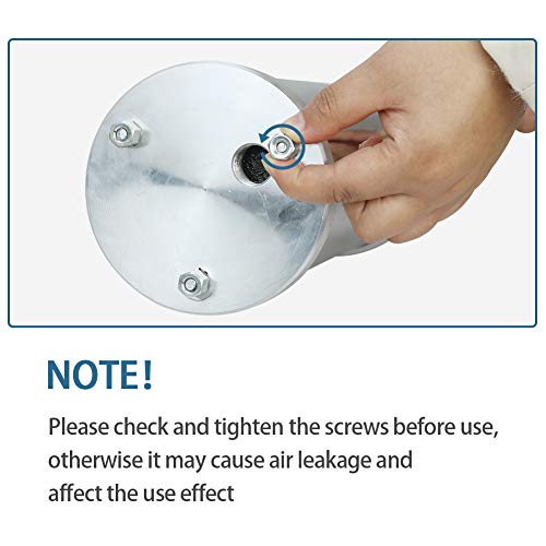Portable High Pressure Kinetic Toilet Plunger Air Drain Blaster Pump for Bath Toilets Bathroom Shower Kitchen Clogged Pipe - color: Gray