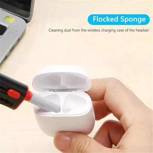 Multi-Function Cleaner Brush for Airpods Pro - Cleaner Pen Kits Soft Brush for Bluetooth Earphones Case Cleaning Tools for Keyboard Earbuds, Laptop, Phone iPhone 17 16 15 Pro Max LEGO Camera Lens