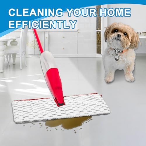Microfiber Spray Mop Pads Compatible with Promist MAX Spray Mop, Mops Refills for Ocedar Replace Head Replacements, Double Sided Usable Pads for Dry Wet Floor Cleaning (4 Pack Grey) - color: 4 Packs Grey