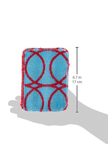 Kilo LSET20 Non-Scratch Scourer, Purpose, Environmentally Friendly Scrubby – Multi Colour Set of 4, One Size, 17x13cm Set of 4 - size: 17x13cm Set of 4