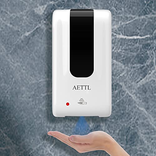 Soap Dispenser,Touchless Automatic Foaming Hand Sanitizer Dispenser Wall Mount, 40oz Motion Sensor Foam Liquid Refill Bottle Sanitizer Dispensing for Bathroom Kitchen Home - color: 1406