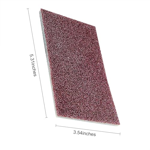 Magic Cleaning Sponge, Heavy Duty Abrasive Scouring Pad for Pots and Pans, Non-Scratch Scrub Sponge for Kitchen Cleaning, 5-Pack