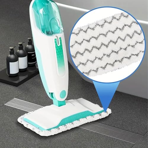 2PCS Steam Mop Pads – Washable & Reusable Replacement Pads for Steam Mops, Compatible with Various Models, Ideal for Floors and Tiles, Super Absorbent & Easy to Attach - size: Big(for 45x12cm)