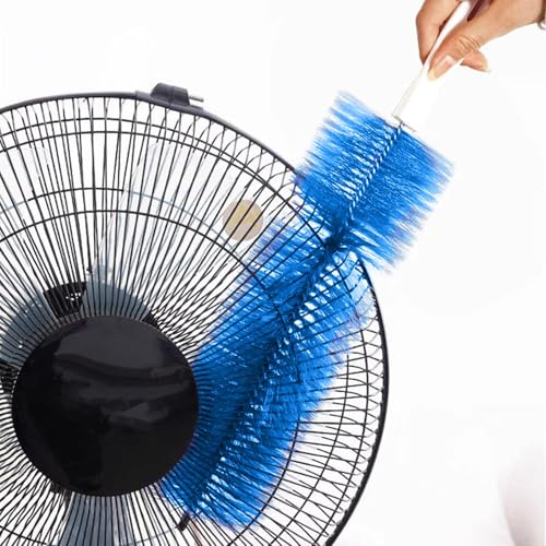 Fan Cleaner Brush,Fan Brush Cobweb Duster Microfiber Duster Ideal for Ceiling Duster, Household Duster Curtains,Fan Cleaner for Box Fan(2PCS)