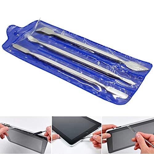 AKTOO 3Pcs Metal Spudger Dual Ends Opening Pry Tools Professional Pry Opening Spudger for Laptop Tablet iPhone ipad Cell Phone Other Mobile Devices - color: 3PCS