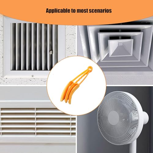 3-Claw Cleaning Tool - Vent and Slat Dust Brush, Gap Cleaning Brush, Household Detail Duster, Cleaning Brush