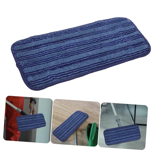 Beavorty Reusable Microfiber Mop Pads for Flat Mop Replacement Heads Versatile Washable Pads for Multi Surface Cleaning Dual Functionality for Wet Dry Use
