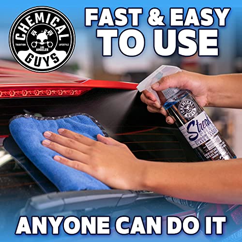 Chemical Guys Glass Cleaner Streak Free Window Spray - Works on Glass, Mirrors, Screens - Ammonia-Free, Safe on Tinted Windows, Car Windshield Cleaner for Trucks, SUVs, Home - 16 oz (Pack of 2) - style: 16 oz (Pack of 2)