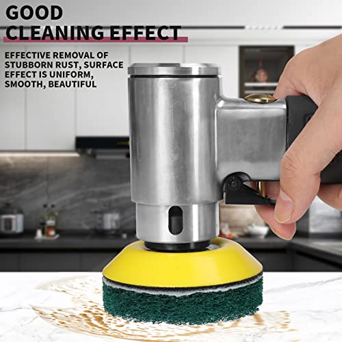 4 Inch Drill Brush Power Scouring Pads - Heavy Duty Tub and Tile Cleaner - Household Cleaning Kit Includes Drill Attachment, 5 Red, 5 Stiff Green Scrubber Pads - size: 4 Inch Set