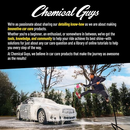 Chemical Guys Ball Buster Wheel and Rim Speed Polisher - Wheel Cleaner Drill Attachment for Safe & Easy Cleaning Hard-to-Reach Areas on Cars, Trucks, SUVs, RVs, and Motorcycles