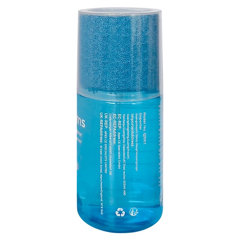 TV Screen Cleaner, Non-Drip Touchscreen Spray with Wiper for CD Disc Laptop Phone Tablet Computer Lens(200ml) - color: 200mlx1