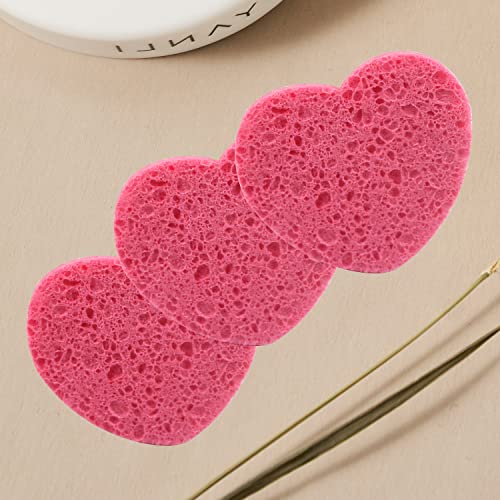 50-Count Facial Sponges Compressed, 100% Natural Cellulose Face Sponge Professional Cosmetic Spa Sponges for Face Cleansing, Exfoliating Mask, Makeup Removal for Travel and Home, Mixed - color: 50- Pack Mixed