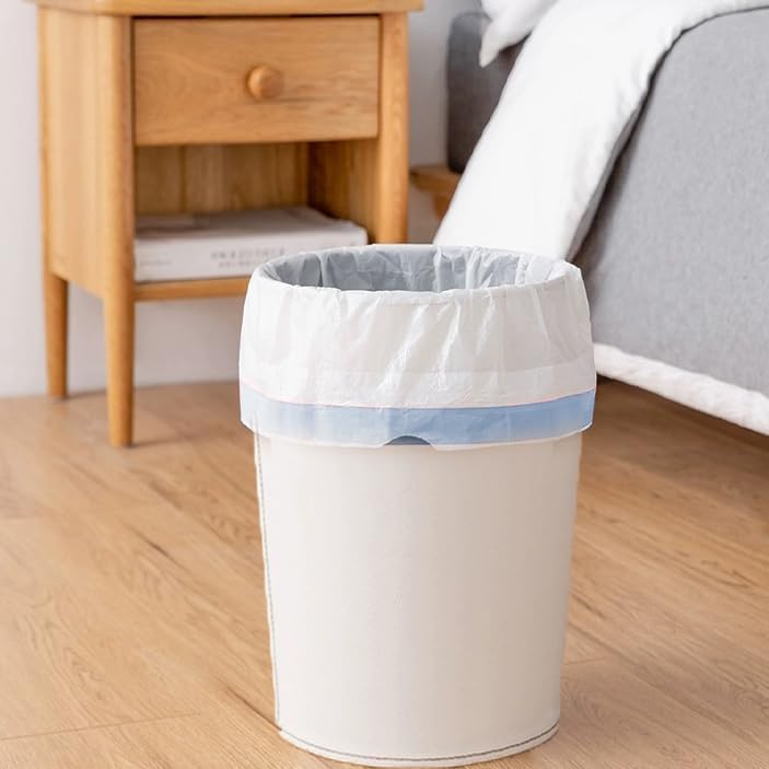Small Trash Bags 4 Gallon - 150 Count Drawstring 4 Gallon Trash Bag, Tear-Free 4 Gal Small Garbage Bags for Office Bedroom Bathroom Trash Bags, Unscented White 4 Gal Trash Can Liners - size: 4 Gallon - 150 Count