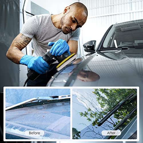 Buffing Polishing Pads, 5Pack 6.5 Inch Face for 6 Inch Backing Plate Compound Buffing Sponge Pads Cutting Polishing Pad Kit for Car Buffer Polisher, Polishing and Waxing - color: 5pcs-6Inch