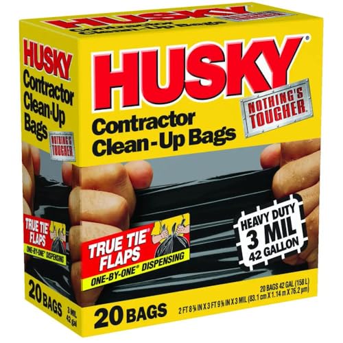 42GAL 3M CONTRACTOR BAG BLACK