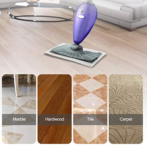 isinlive 8 Pack Cleaning Mop Pads Replacement Compatible with OApier S5 and Light n Easy Steam Mop Pads S3101 S7326 S3601 7688ANB 7688ANW 7618ANB 7618ANW Floor Steam Cleaner and S6 S15 S1 S4 S5 S12