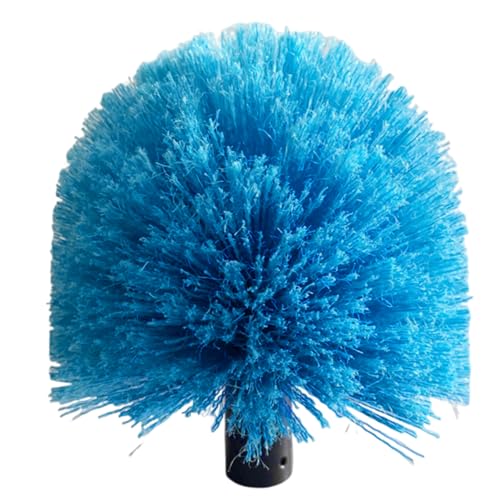 Cobweb Duster Head Twist on Spider Web Brush for Cleaning,Duster Refills Head Attachment Fits Standard Threaded Poles, No Pole,Hand Duster Dusters