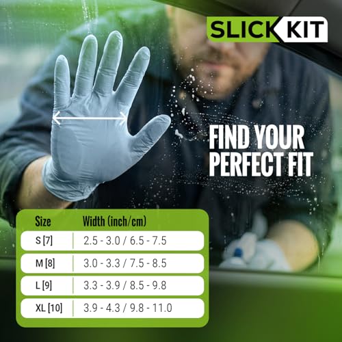 Sensitive Skin Disposable Nitrile Gloves - Powder Free Latex Free Hypoallergenic, Oatmeal Infused Soothing & Moisturizing, Textured 3.5 Mil, 100/Box - Non-Sterile - size: Small - 7 100 Gloves