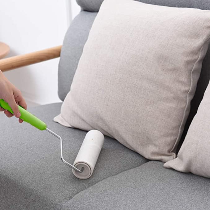 Leo 6.3-Inch Wide Lint Roller Refills, Dog Hair Roller Super Sticky Roll Floor Refill, Compatible with Leo Cleaning Roller Refill, 6 Refill Rolls with 90 Sheets Each, Total 540 Sheets - size: 6 Refills