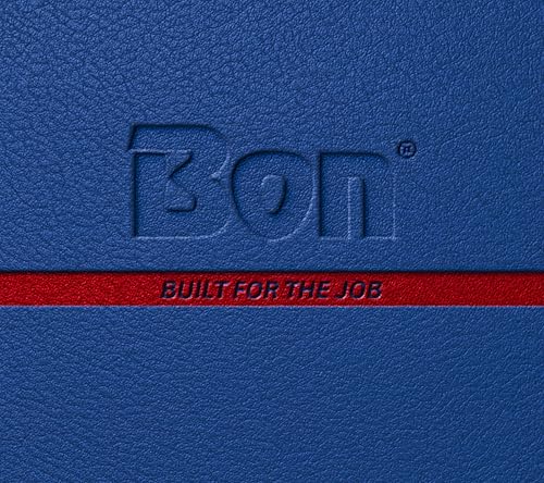 Bon Heavy Duty Rubber Pail with Pouring Lip 12 qt. Flexible Molded Construction Bucket Chemical Resistant 12 in. Diameter x 10 in. Deep