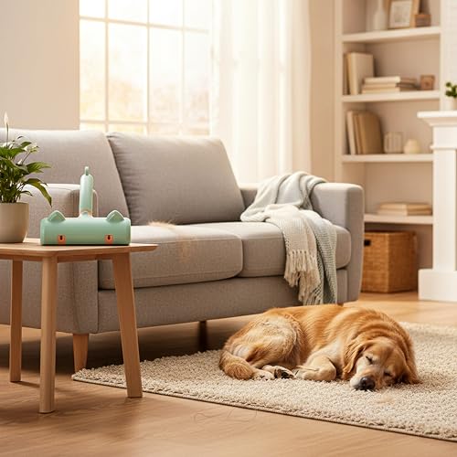 Reusable Lint Roller Pet Hair Remover Self Cleaning Tool for Dog Cat Hair Sofa Clothes Carpet Furniture Fur Remover