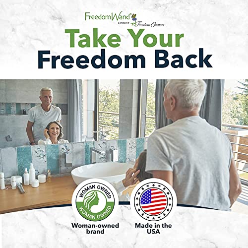 FreedomWand Multipurpose Toilet Aids - 20" Inch Wiping Aid Toileting for Women & Men, Butt Wiper Tool, Toilet Assist Device and Paper Extender, Ideal for Elderly, Disabled and Post Surgery Use - size: 20 Inch