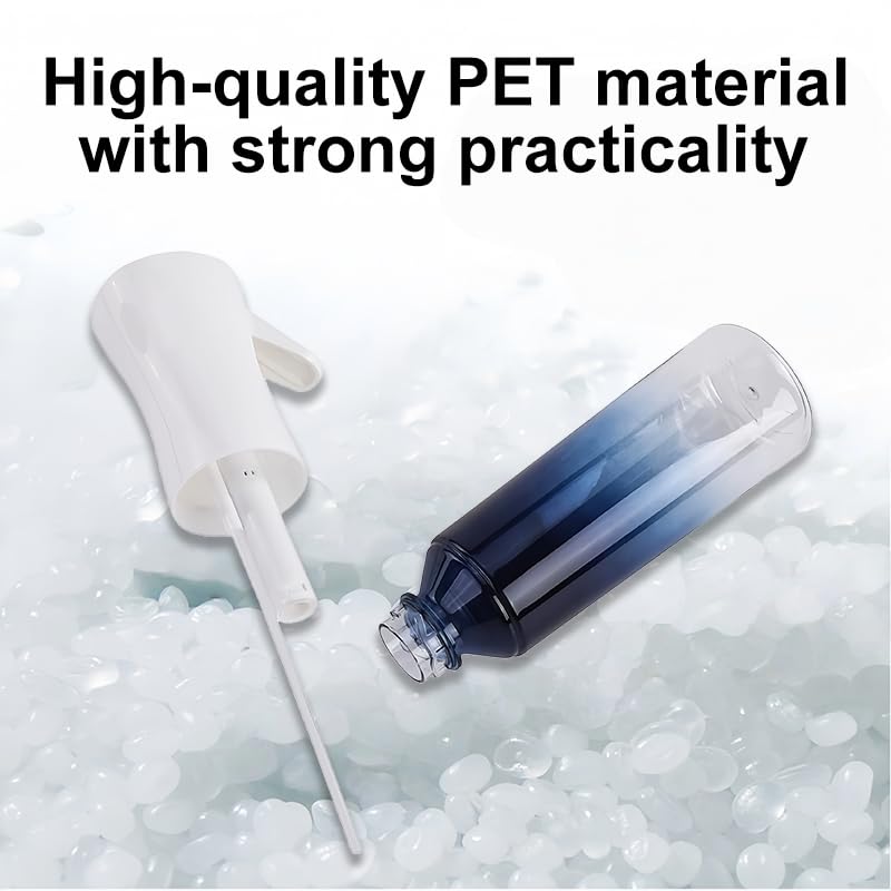 Water Spray Bottle for Hair, Continuous Spray Mist Bottle for Hairstyling Cleaning, Plants Essential Oil Hydration Makeup More, 6.8oz/200ml, Home Essentials, Gradient Red and Blue - color: Gradient Red and Blue