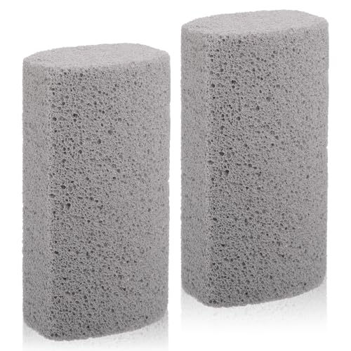 2 Pcs Pet Hair Remover Pumice Dog Cat Hair Stone Quickly Removal Cleaning Pet Fur Stone Reusable Upholstery Cleaner Rock Tool for Car Interior Couch Bedding Carpet Couch Furniture