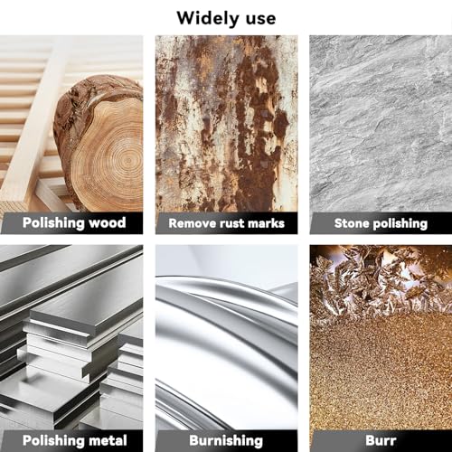 Daily Treasures 10 Pack Wire Wheel Cup Brush Set for Drill Abrasive with 1/4" Hex Shank,Extension Rod for Safty,Brass Coated Crimped Drill Sanding Attachment,Metal Brush for Drill Rust Removal