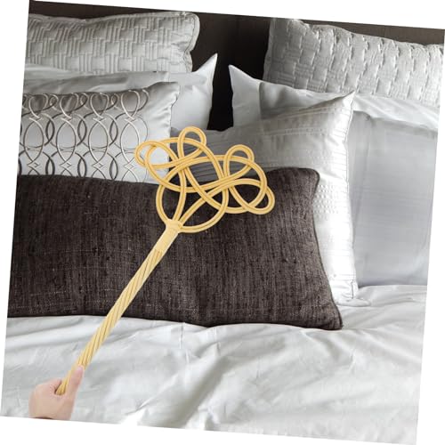 Healifty Quilt Beat Tool with Long Handle Soft PP Material Manual Duster for Carpets and Down Jackets Lightweight Portable Rug Paddle for Household Dust Removal and Cleaning
