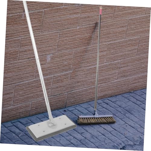 Zerodeko Adjustable Pole Dust Mop Microfiber Flat Head Industrial Mop for Floor Cleaning Heavy Duty for Home and Commercial Use