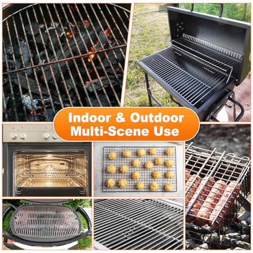 6 Pack Oven Rack Cleaning Bags, 3 Sizes Heavy Duty No Scrub Soaking Bags for Oven Racks, Grill Grates & BBQ Racks, Reusable Leak-Resistant PE Bags, No Cleaner Included