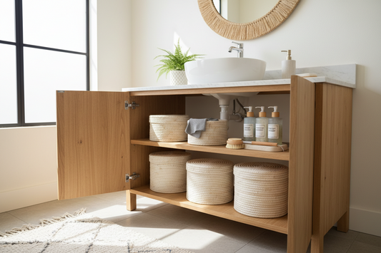 The Forgotten Zone: A Step-by-Step Guide to Deep Cleaning Under Bathroom Cabinets