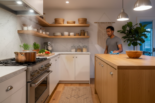 Why Your Kitchen Cabinets Get Greasy So Fast: A Deep-Dive Into Hidden Cooking Residue and Prevention Cleaning