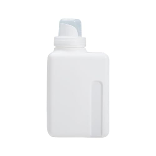 Empty Liquid Bottle, Refillable Portable Laundry Liquid Dispenser with Cap for Shampoo, Body Wash, Bath Lotions, 600ml leakproof lid - color: 600ml leakproof lid